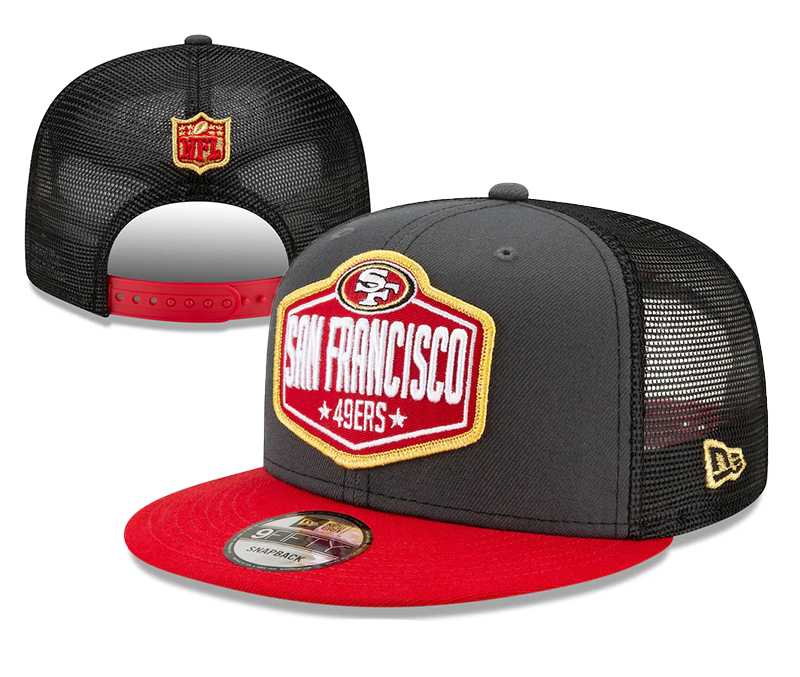 49ers Team Logo Black Red 2021 NFL Draft New Era Adjustable Hat YD,We sell and wholesale 49ers Team Logo Black Red 2021 NFL Draft New Era Adjustable Hat YD on line form chian!
